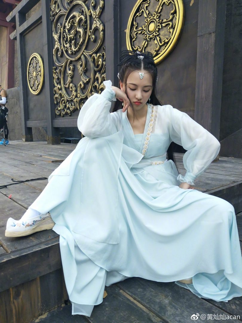 hậu trường phim Đại Tống Bắc Đẩu Tư 2019 Hoàng Xán Xán trong vai Khai Dương