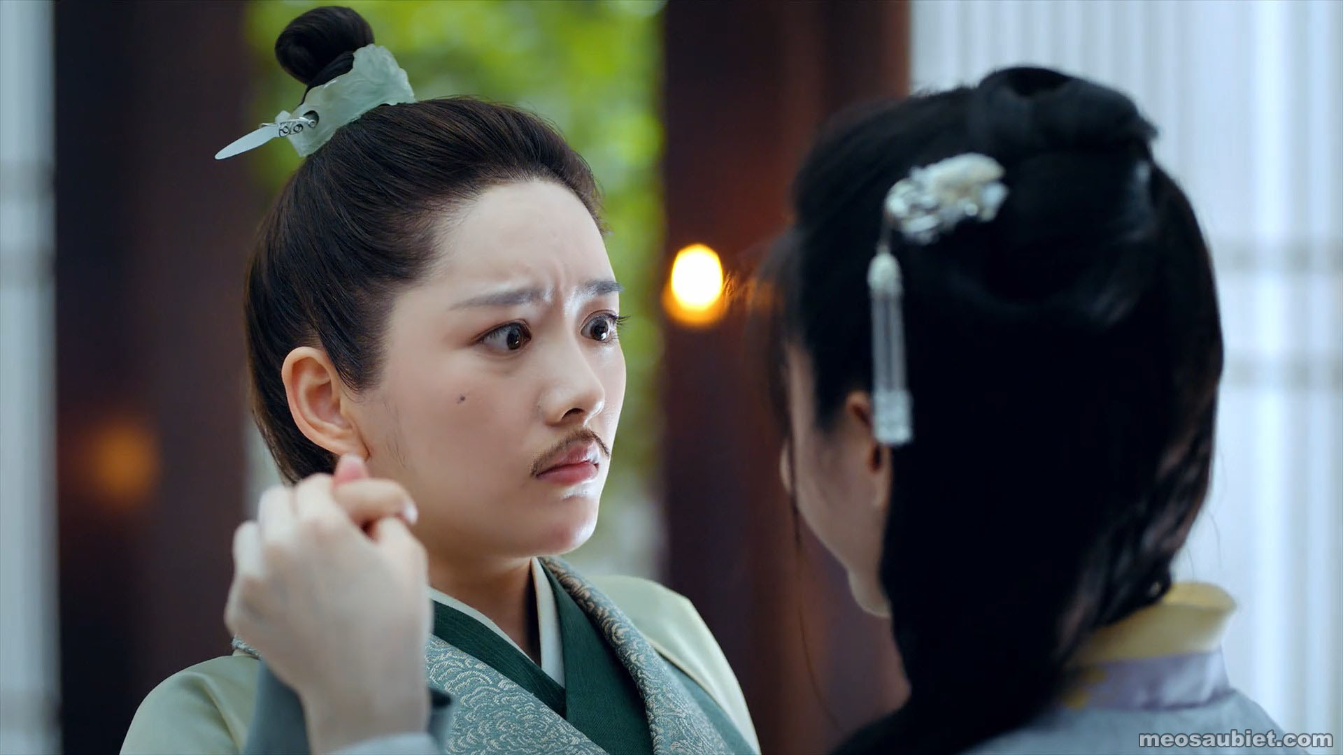 Bạch phát vương phi 2019 Văn Trúc trong vai Chiêu Vân , quận chúa Bắc Lâm